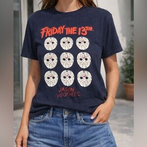 Friday the 13th "Many Moods of Jason Voorhees" t-shirt size Large